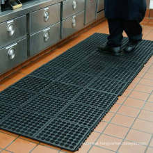 Interlocking Drainage Rubber Kitchen Mat, Kitchen Rubber Mat